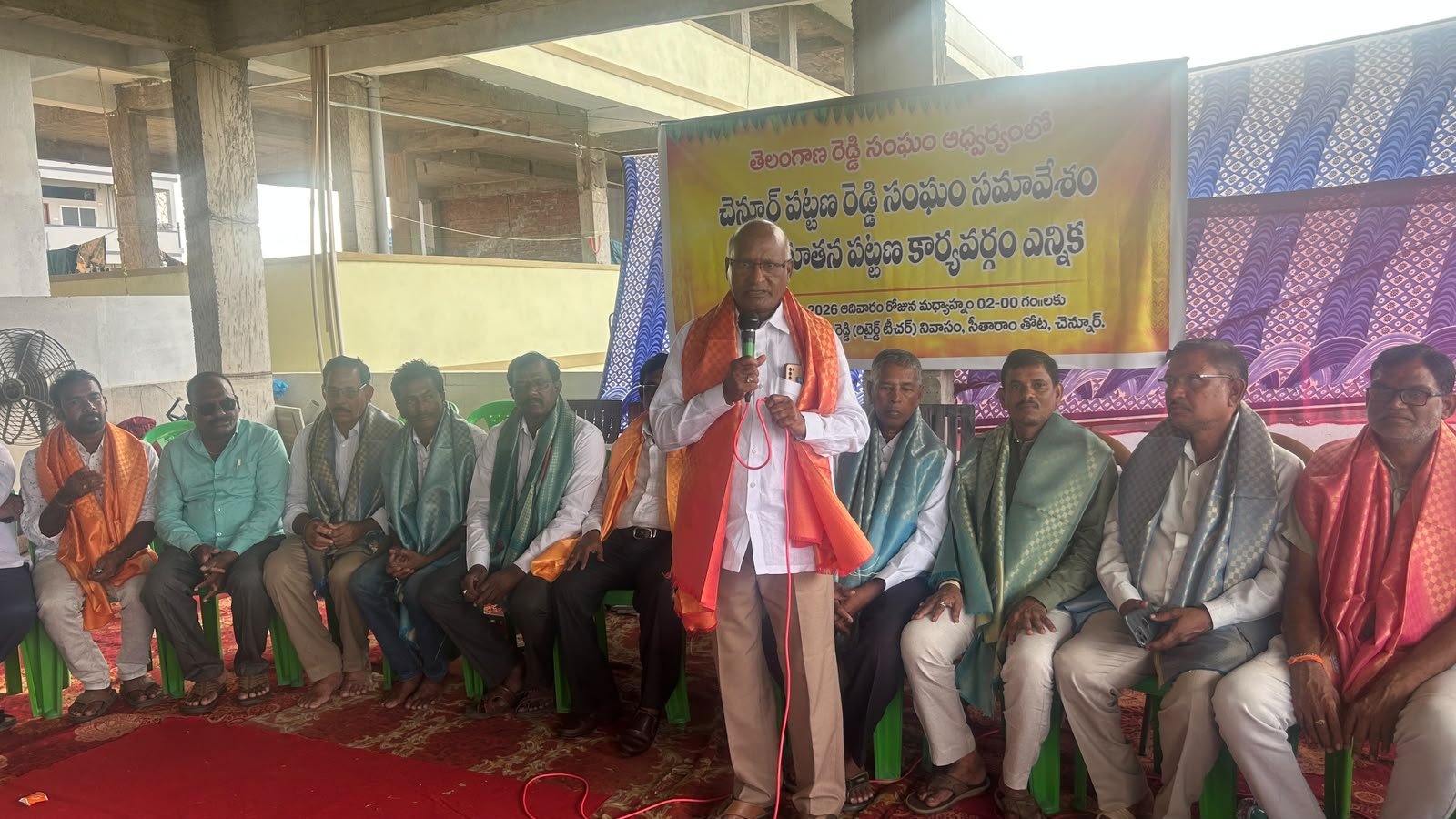 చెన్నూరు పట్టణ రెడ్డి సంఘం అధ్యక్షుడిగా తిరుపతి రెడ్డి