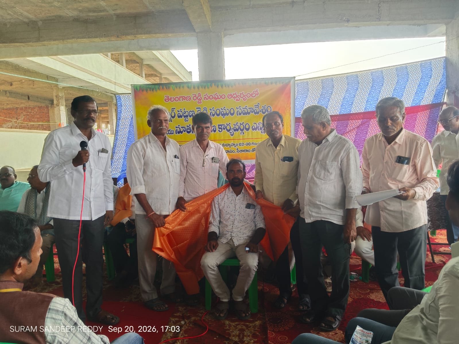 చెన్నూరు పట్టణ రెడ్డి సంఘం అధ్యక్షుడిగా తిరుపతి రెడ్డి - Additional Image