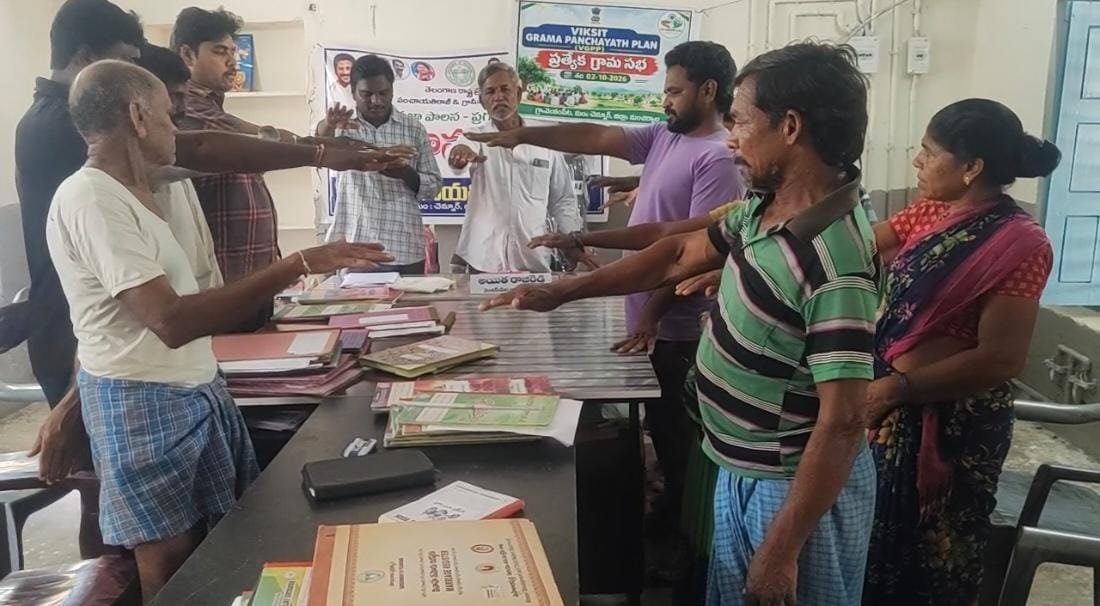వెంకంపేట గ్రామపంచాయతీ లో గ్రామసభ! గాంధీ జయంతి వేడుకలు ఘనంగా నిర్వహించడం జరిగింది. మత్తు పదర్థలాకై మరియు బాల్య వివాహలాకై ప్రతిజ్ఞ!  